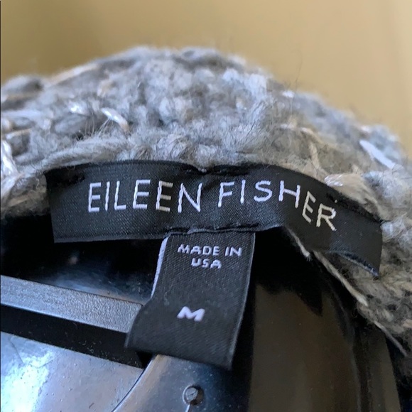 Eileen Fisher open-weaved cardigan. - Picture 6 of 8